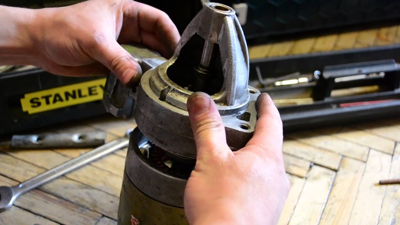 Снятие бендикса стартера Стартер