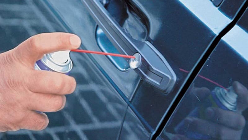 Размораживание замка Преимущества и недостатки размораживателя для замков