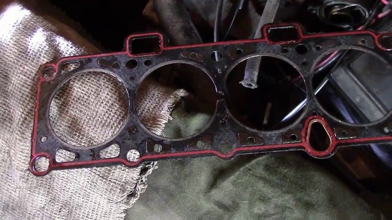 Прогар прокладки ГБЦ Прогар прокладки ГБЦ и его причины