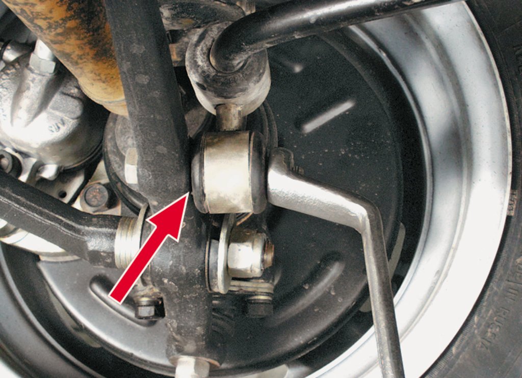 Замена стойки стабилизатора Назначение стойки стабилизатора в подвеске автомобиля