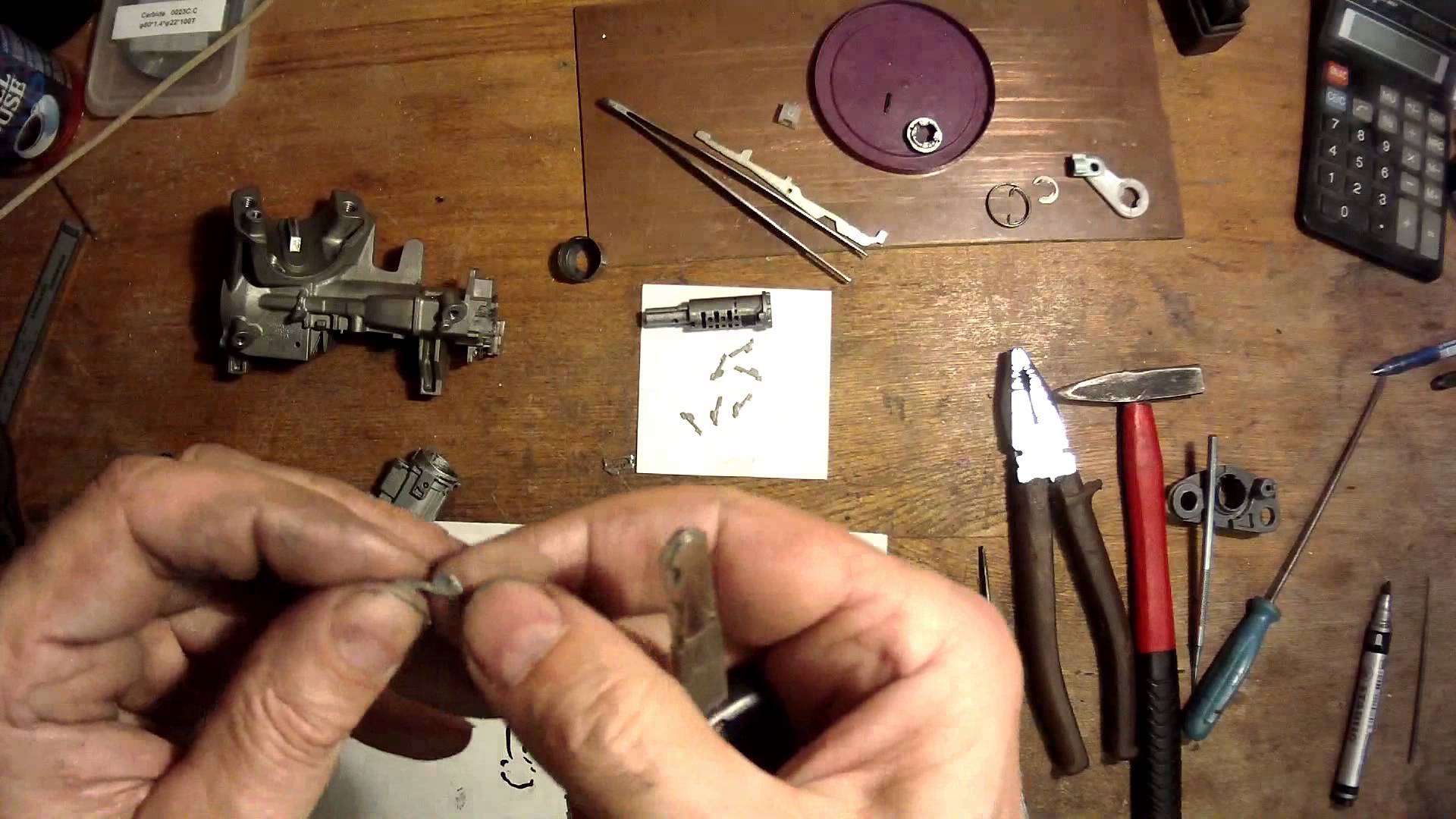 Ремонт замка зажигания Инструкция по ремонту