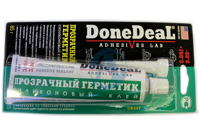 Герметик Done Deal Популярные герметики для фар