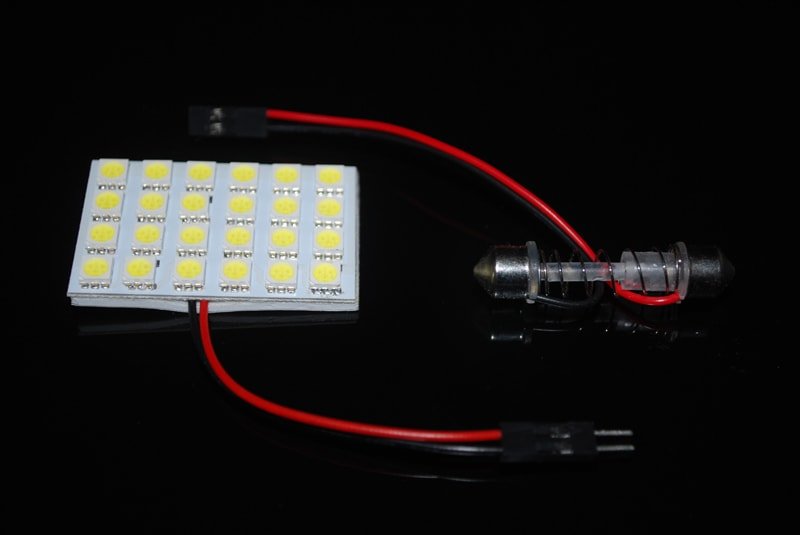 Замена штатной подсветки салона Салон