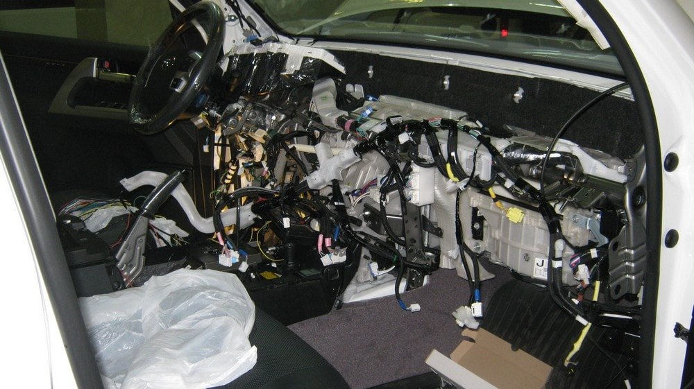 Вариант подключения секретки на автомобиль Установка секретки от угона