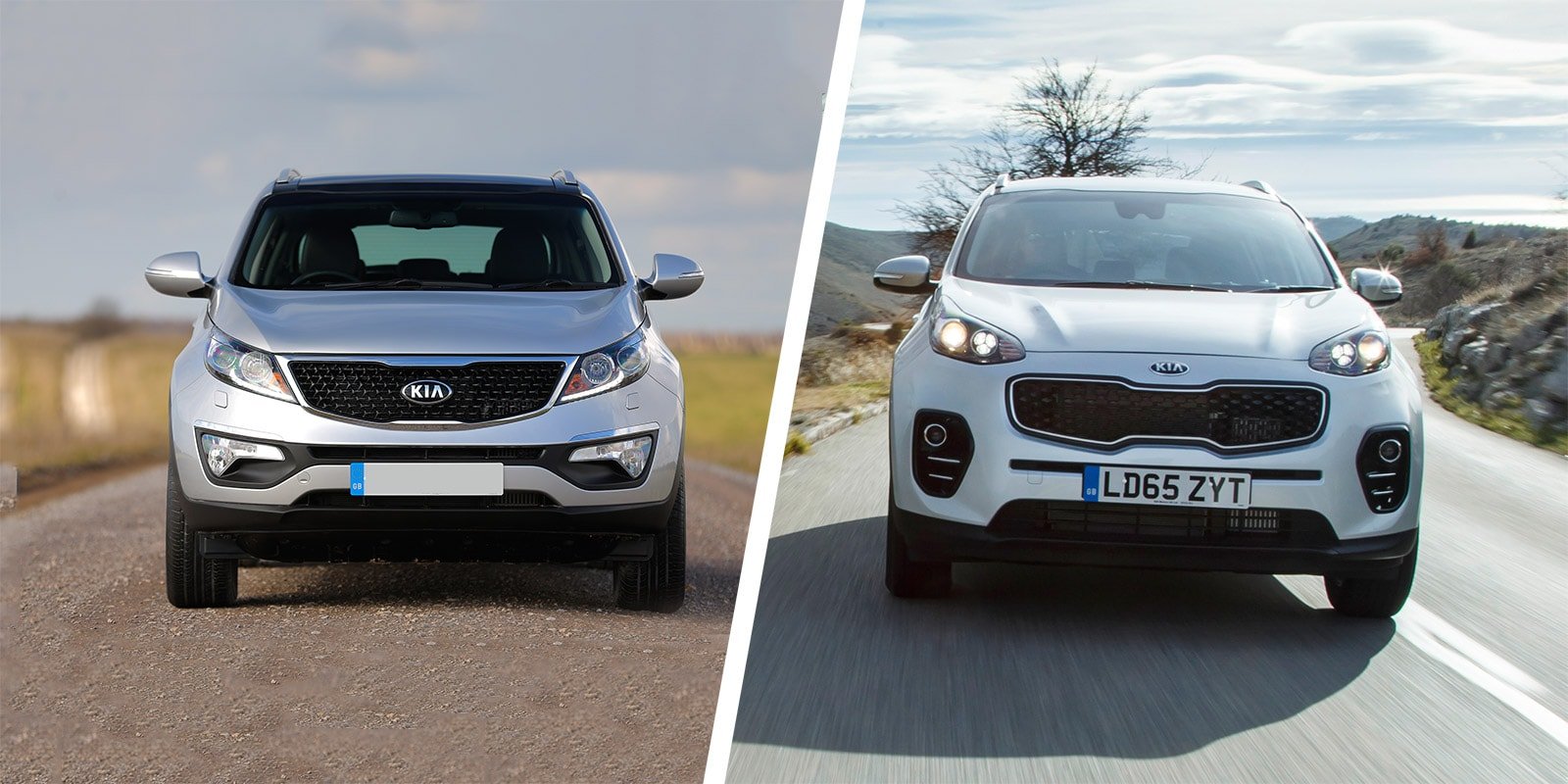 Kia Sportage последних поколений 3 и 4 поколение