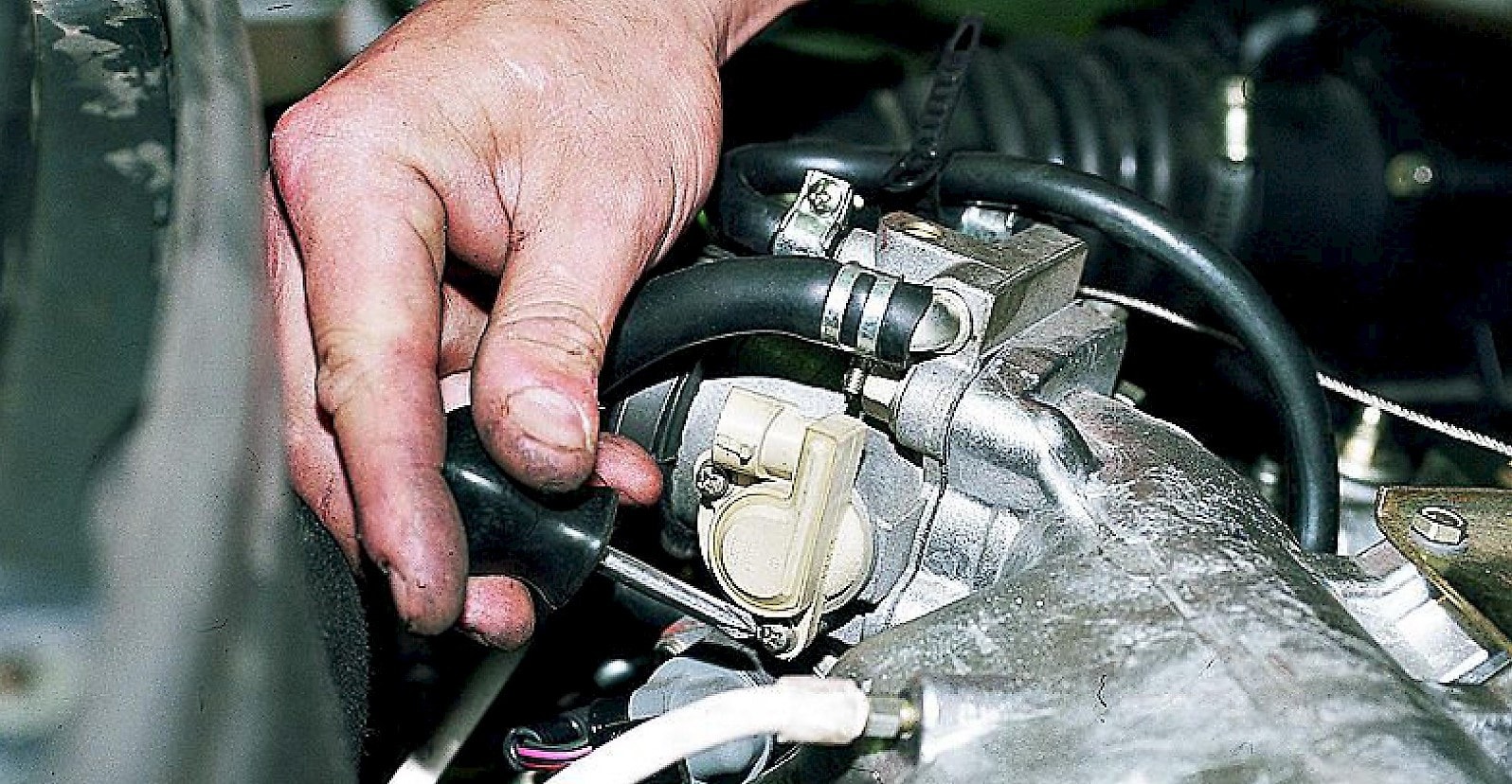 Проверка датчика Датчик холостого хода